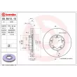 Jeu de 2 disques de frein avant BREMBO 09.B410.10 - Visuel 2
