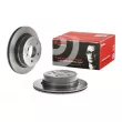 Jeu de 2 disques de frein arrière BREMBO 09.B411.11 - Visuel 1