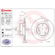 Jeu de 2 disques de frein arrière BREMBO 09.B414.11 - Visuel 2