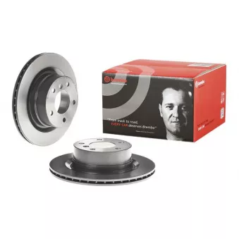 Jeu de 2 disques de frein arrière BREMBO
