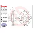 Jeu de 2 disques de frein avant BREMBO 09.B436.51 - Visuel 2
