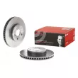 Jeu de 2 disques de frein avant BREMBO 09.B494.11 - Visuel 1