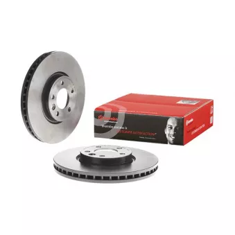 Jeu de 2 disques de frein avant BREMBO 09.B498.11