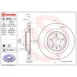 Jeu de 2 disques de frein arrière BREMBO 09.B503.11 - Visuel 2
