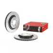 Jeu de 2 disques de frein arrière BREMBO 09.B503.11 - Visuel 1