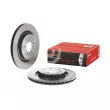 Jeu de 2 disques de frein arrière BREMBO 09.B504.11 - Visuel 1