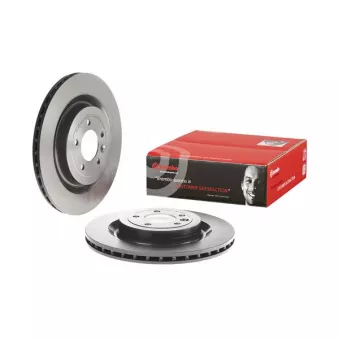 Jeu de 2 disques de frein arrière BREMBO 09.B504.11