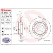 Jeu de 2 disques de frein arrière BREMBO 09.B507.10 - Visuel 2