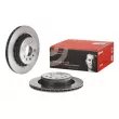 Jeu de 2 disques de frein arrière BREMBO 09.B507.11 - Visuel 1