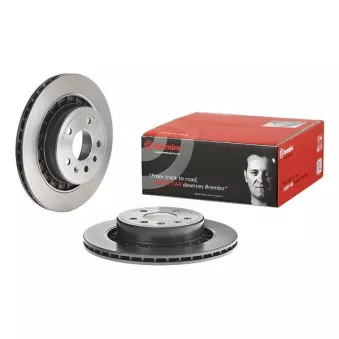 Jeu de 2 disques de frein arrière BREMBO 09.B507.11