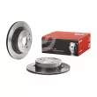 Jeu de 2 disques de frein arrière BREMBO 09.B522.11 - Visuel 1