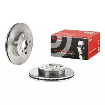 Jeu de 2 disques de frein avant BREMBO 09.B547.10