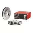 Jeu de 2 disques de frein avant BREMBO 09.B548.10 - Visuel 1