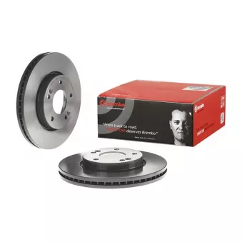 Jeu de 2 disques de frein avant BREMBO 09.B551.11