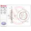 Jeu de 2 disques de frein avant BREMBO 09.B560.10 - Visuel 2