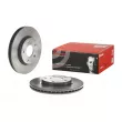 Jeu de 2 disques de frein avant BREMBO 09.B565.11 - Visuel 1