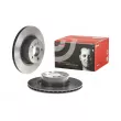 Jeu de 2 disques de frein arrière BREMBO 09.B569.11 - Visuel 1