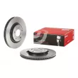 Jeu de 2 disques de frein avant BREMBO 09.B596.11 - Visuel 1