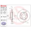 Jeu de 2 disques de frein avant BREMBO 09.B613.10 - Visuel 2