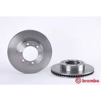 Jeu de 2 disques de frein avant BREMBO 09.B627.10