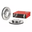 Jeu de 2 disques de frein avant BREMBO 09.B634.10 - Visuel 1