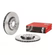 Jeu de 2 disques de frein avant BREMBO 09.B635.10 - Visuel 1