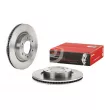 Jeu de 2 disques de frein avant BREMBO 09.B636.10 - Visuel 1