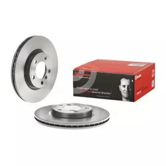 Jeu de 2 disques de frein avant BREMBO 09.B638.11