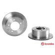 Jeu de 2 disques de frein arrière BREMBO 09.B644.10 - Visuel 1