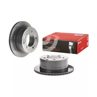 Jeu de 2 disques de frein arrière BREMBO 09.B644.11
