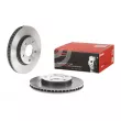 Jeu de 2 disques de frein avant BREMBO 09.B647.11 - Visuel 1
