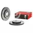 Jeu de 2 disques de frein avant BREMBO 09.B647.21 - Visuel 1