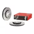 Jeu de 2 disques de frein avant BREMBO 09.B742.51 - Visuel 1