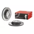 Jeu de 2 disques de frein arrière BREMBO 09.B745.41 - Visuel 1