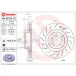 Jeu de 2 disques de frein avant BREMBO 09.B746.51 - Visuel 2