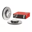 Jeu de 2 disques de frein avant BREMBO 09.B746.51 - Visuel 1