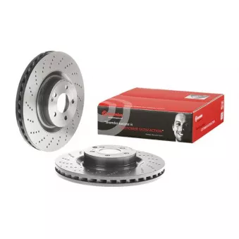 Jeu de 2 disques de frein avant BREMBO 09.B746.51
