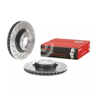 Jeu de 2 disques de frein avant BREMBO 09.B746.61