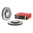 Jeu de 2 disques de frein avant BREMBO 09.B747.51 - Visuel 1