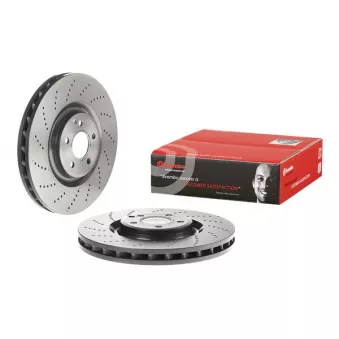 Jeu de 2 disques de frein avant BREMBO 09.B747.51