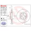 Jeu de 2 disques de frein avant BREMBO 09.B754.11 - Visuel 2
