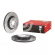 Jeu de 2 disques de frein avant BREMBO 09.B754.21 - Visuel 1