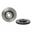 Jeu de 2 disques de frein avant BREMBO 09.B769.51 - Visuel 2