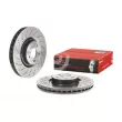 Jeu de 2 disques de frein avant BREMBO 09.B769.51 - Visuel 1