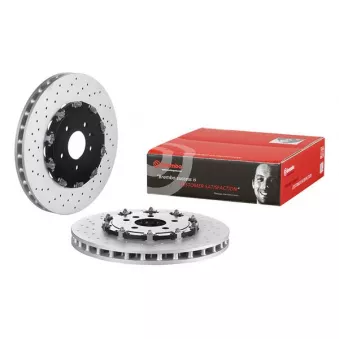 Jeu de 2 disques de frein avant BREMBO 09.B781.13
