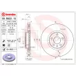 Jeu de 2 disques de frein avant BREMBO 09.B822.10 - Visuel 2