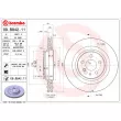 Jeu de 2 disques de frein arrière BREMBO 09.B842.11 - Visuel 2