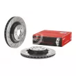 Jeu de 2 disques de frein arrière BREMBO 09.B842.41 - Visuel 1