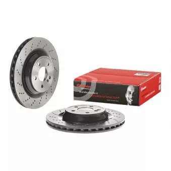 Jeu de 2 disques de frein arrière BREMBO 09.B842.41