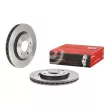 Jeu de 2 disques de frein avant BREMBO 09.B843.11 - Visuel 1